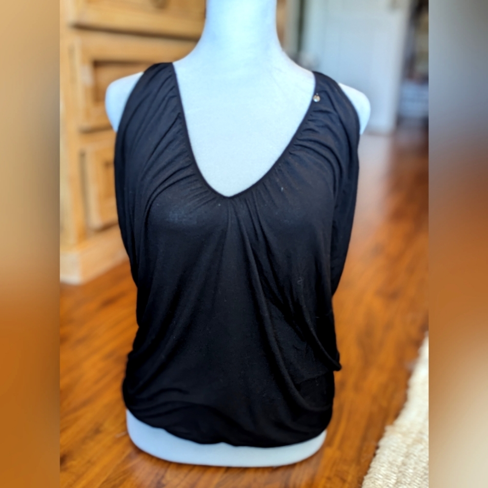 Guess strappy blouse size medium